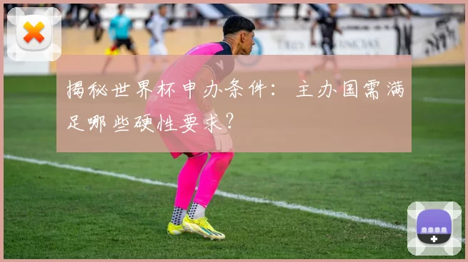 揭秘世界杯申办条件：主办国需满足哪些硬性要求？